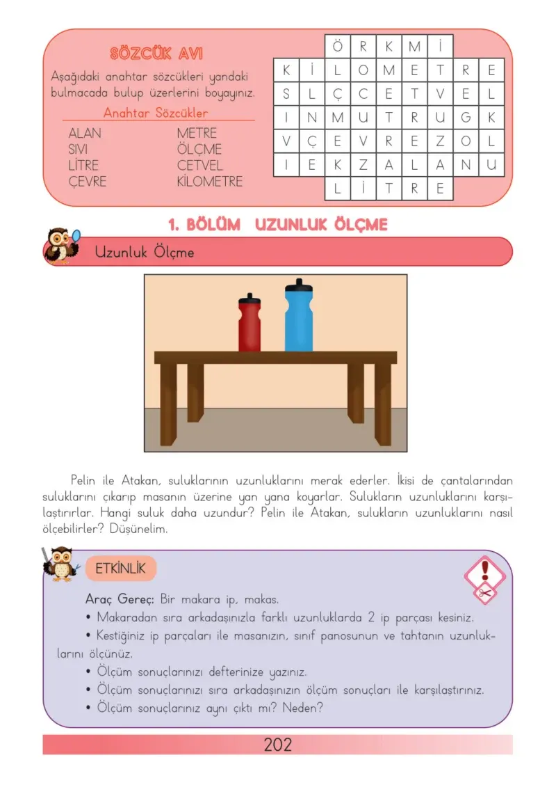 3. Sınıf Matematik Ders Kitabı Cevapları Meb Yayınları Sayfa 202