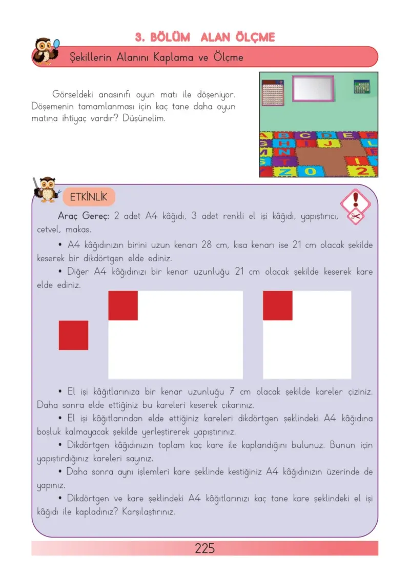 3. Sınıf Matematik Ders Kitabı Cevapları Meb Yayınları Sayfa 225