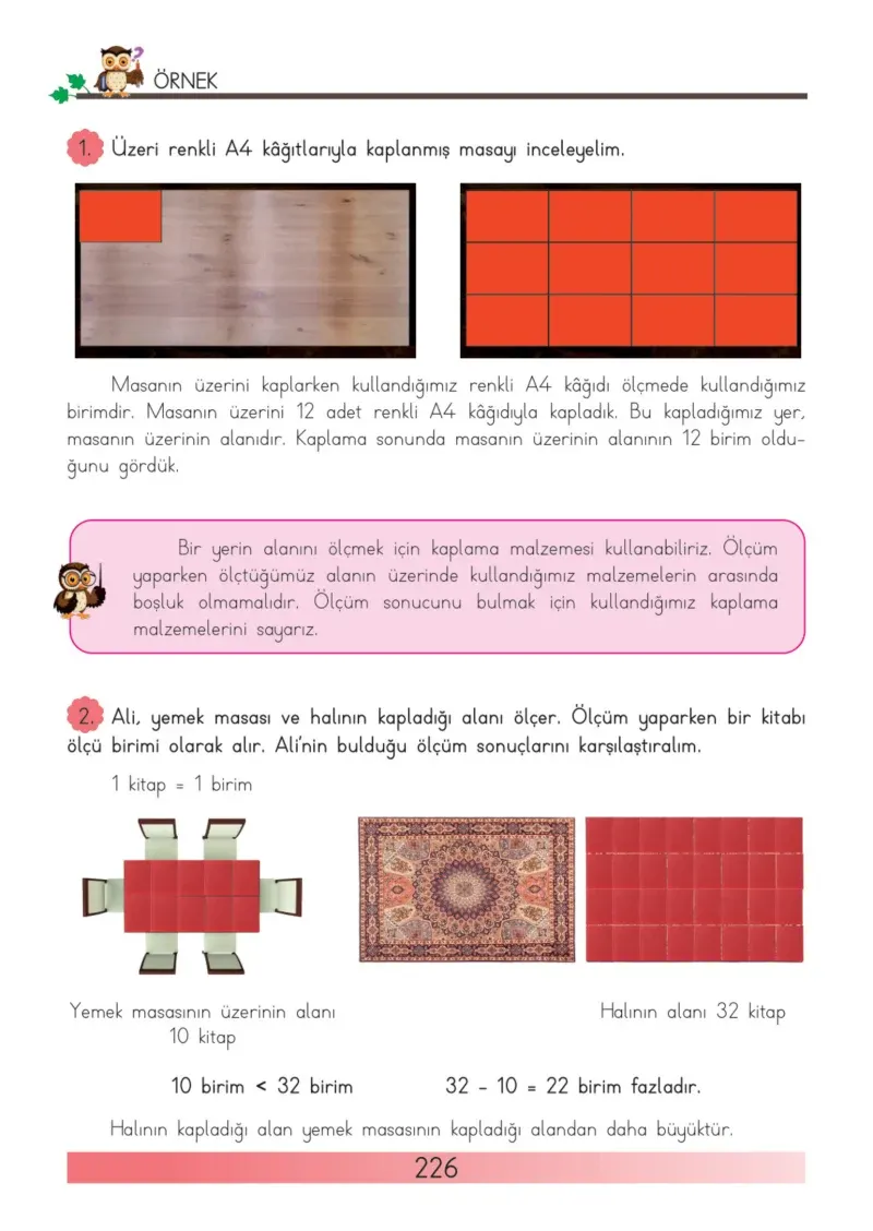 3. Sınıf Matematik Ders Kitabı Cevapları Meb Yayınları Sayfa 226