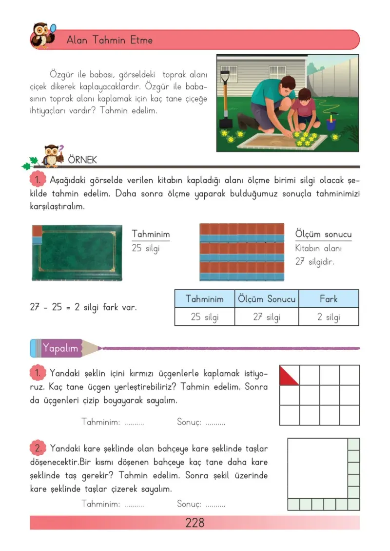 3. Sınıf Matematik Ders Kitabı Cevapları Meb Yayınları Sayfa 228