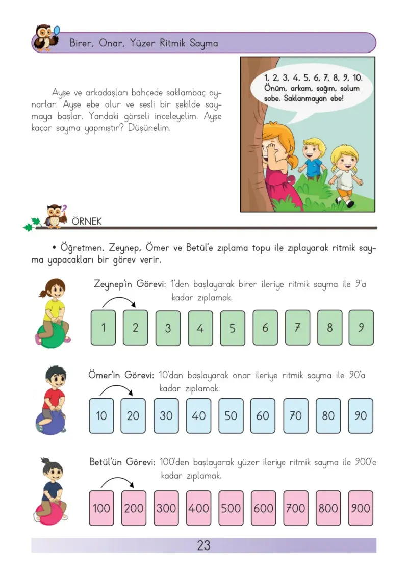 3. Sınıf Matematik Ders Kitabı Cevapları Meb Yayınları Sayfa 23