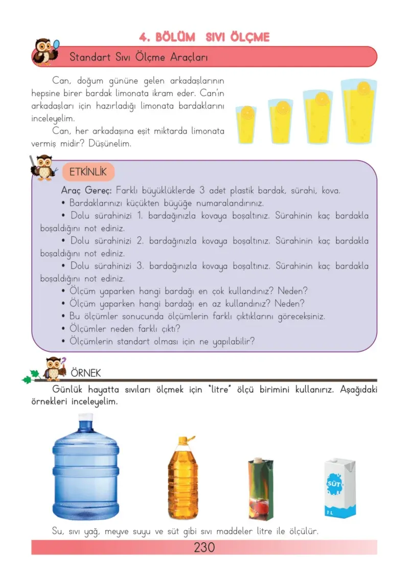 3. Sınıf Matematik Ders Kitabı Cevapları Meb Yayınları Sayfa 230