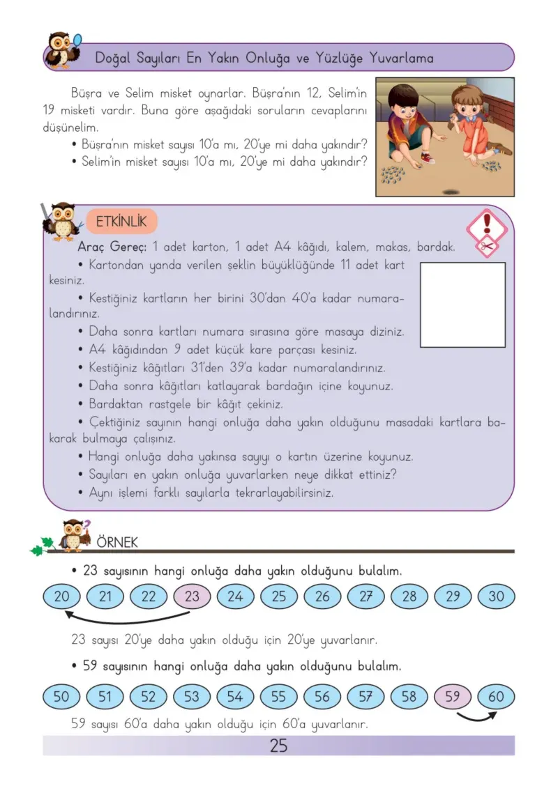 3. Sınıf Matematik Ders Kitabı Cevapları Meb Yayınları Sayfa 25