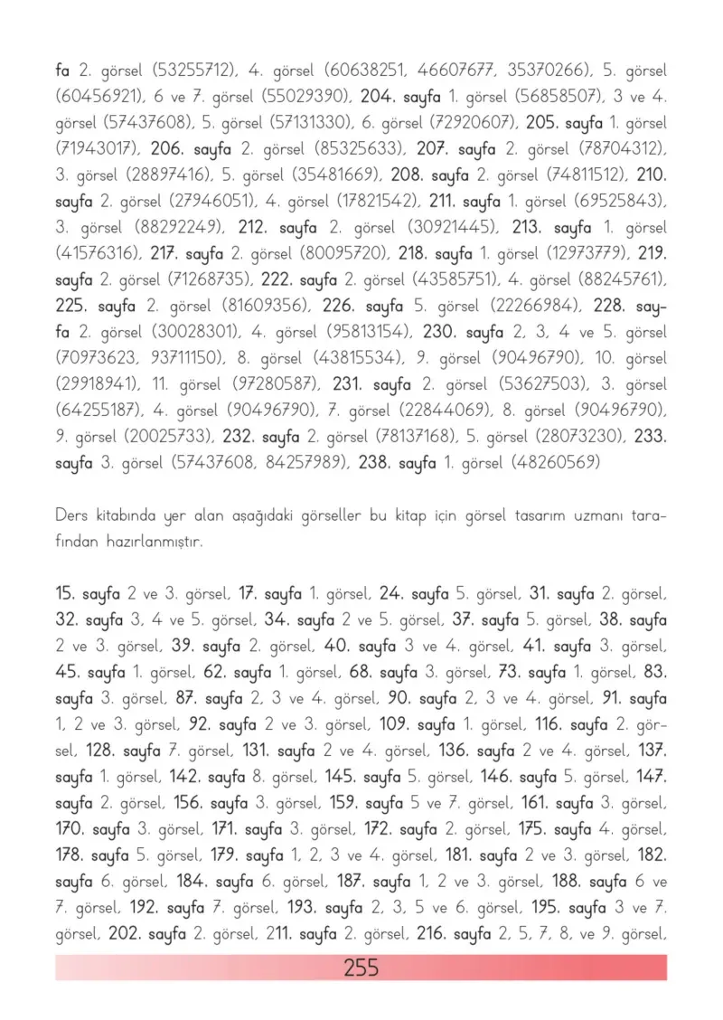 3. Sınıf Matematik Ders Kitabı Cevapları Meb Yayınları Sayfa 255