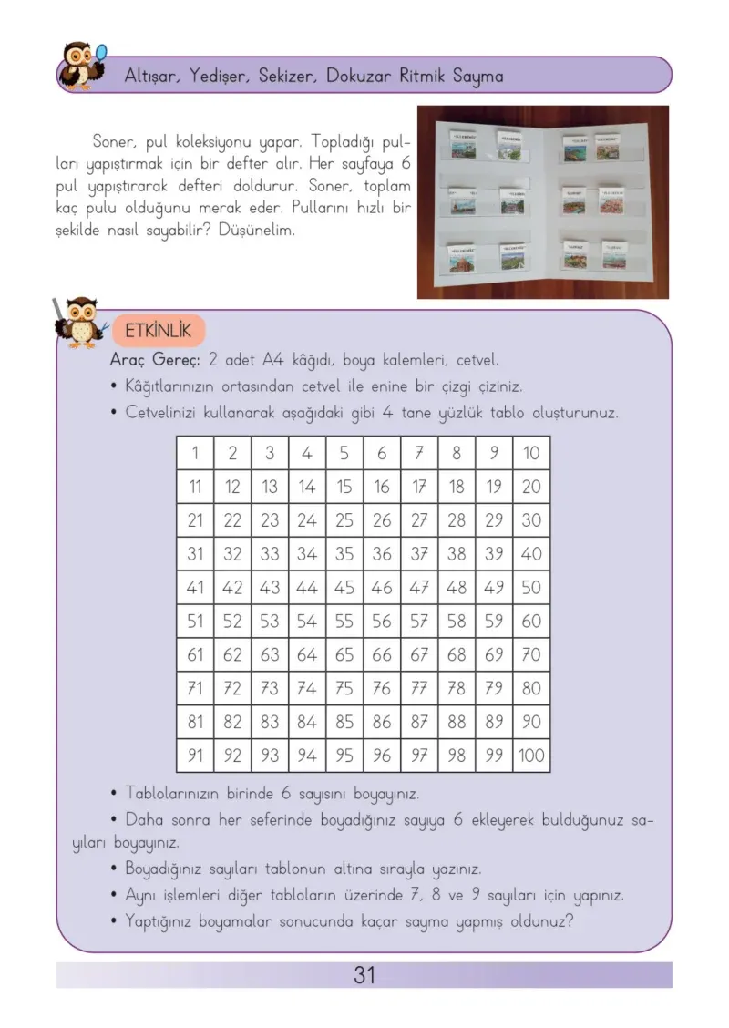 3. Sınıf Matematik Ders Kitabı Cevapları Meb Yayınları Sayfa 31