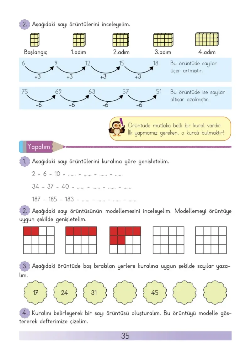 3. Sınıf Matematik Ders Kitabı Cevapları Meb Yayınları Sayfa 35