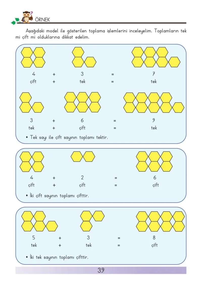 3. Sınıf Matematik Ders Kitabı Cevapları Meb Yayınları Sayfa 39