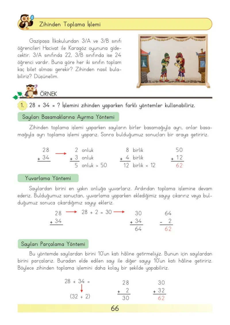 3. Sınıf Matematik Ders Kitabı Cevapları Meb Yayınları Sayfa 66