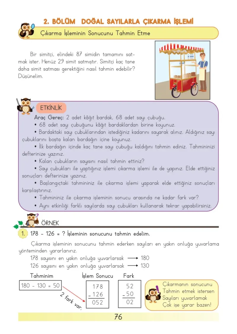 3. Sınıf Matematik Ders Kitabı Cevapları Meb Yayınları Sayfa 76