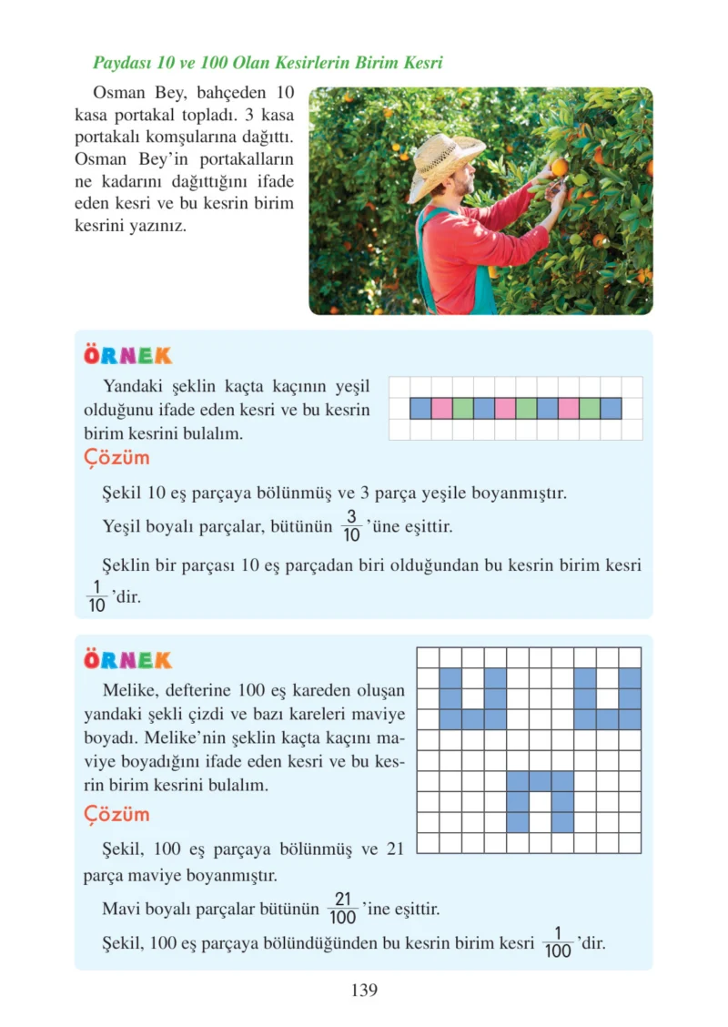 3. Sınıf Matematik Ders Kitabı Cevapları Tuna Matbacılık Yayınları Sayfa 139