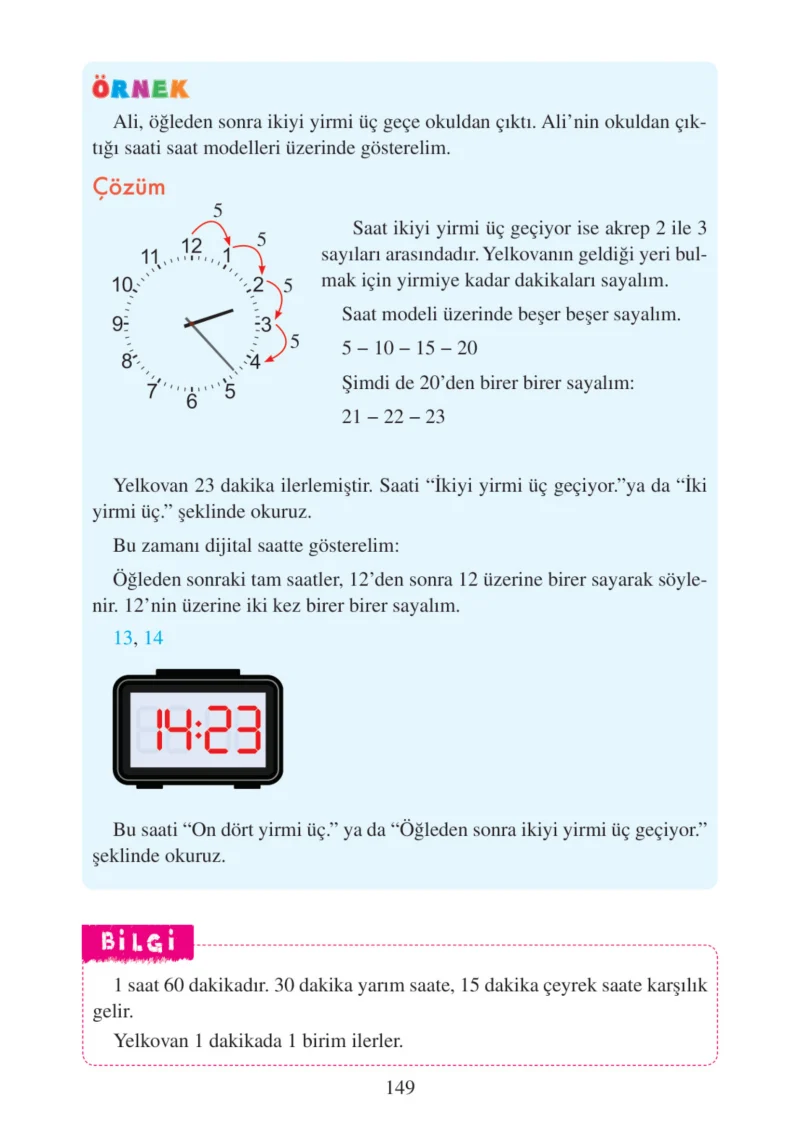 3. Sınıf Matematik Ders Kitabı Cevapları Tuna Matbacılık Yayınları Sayfa 149