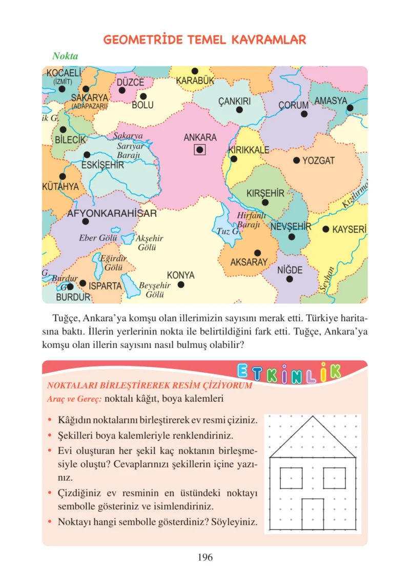 3. Sınıf Matematik Ders Kitabı Cevapları Tuna Matbacılık Yayınları Sayfa 196