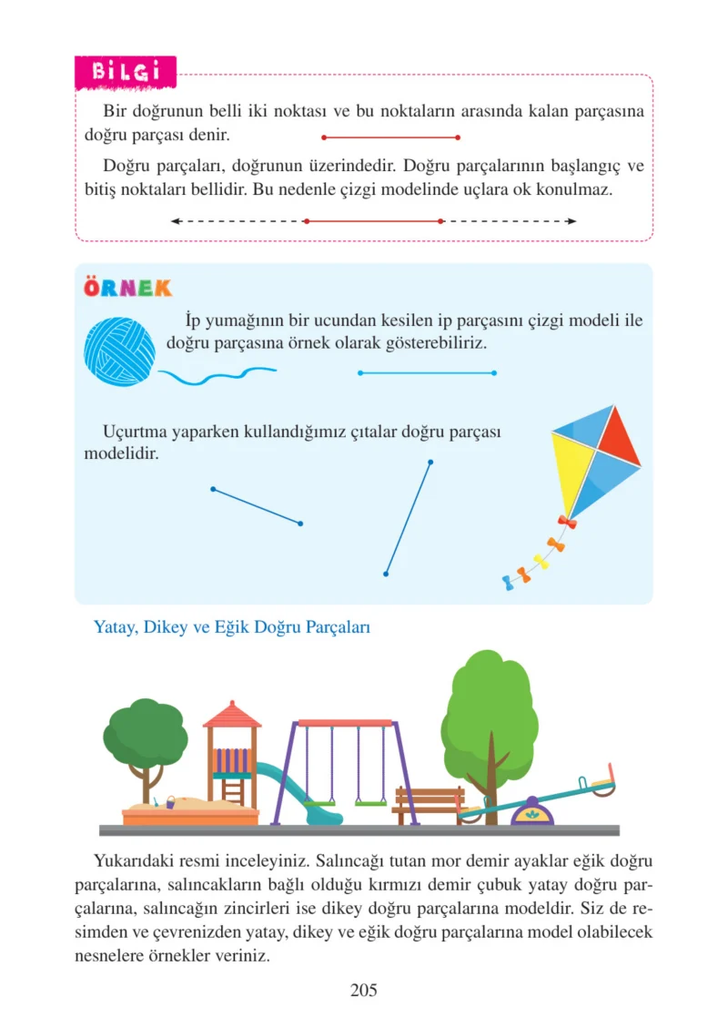 3. Sınıf Matematik Ders Kitabı Cevapları Tuna Matbacılık Yayınları Sayfa 205
