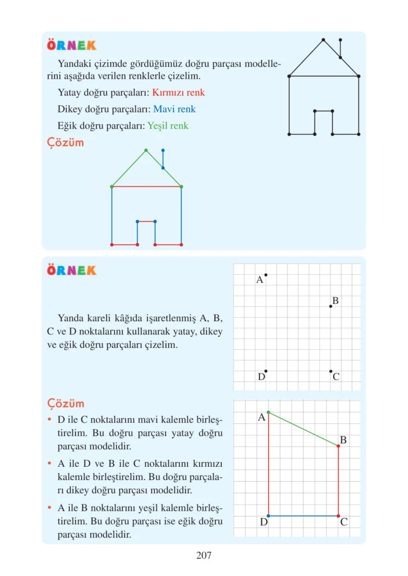 3. Sınıf Matematik Ders Kitabı Cevapları Tuna Matbacılık Yayınları Sayfa 207