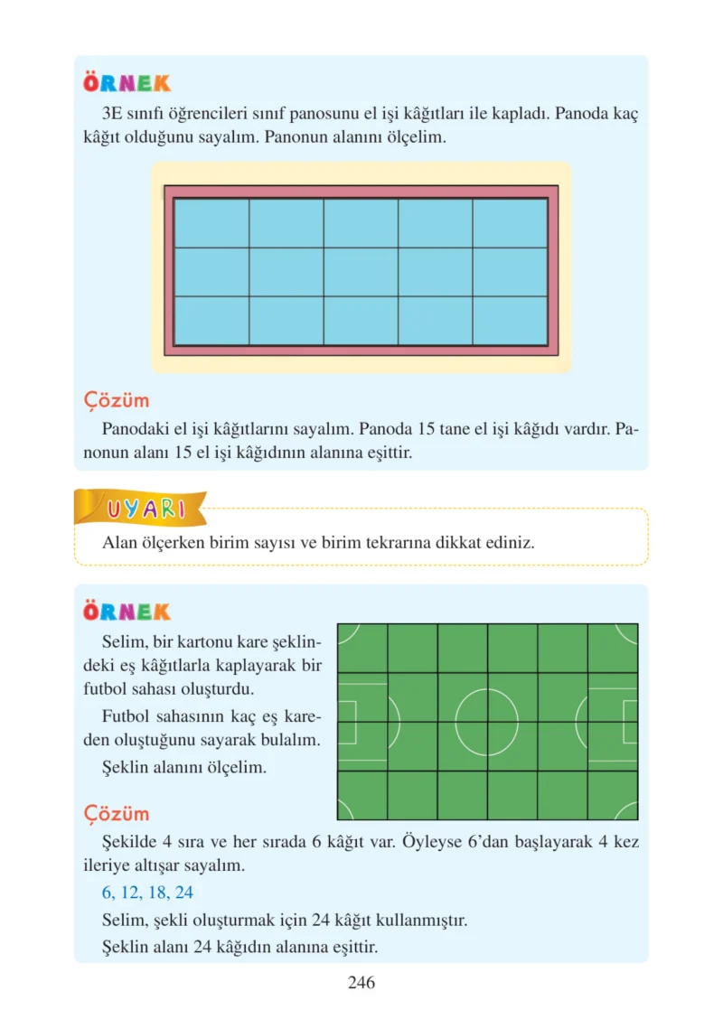 3. Sınıf Matematik Ders Kitabı Cevapları Tuna Matbacılık Yayınları Sayfa 246