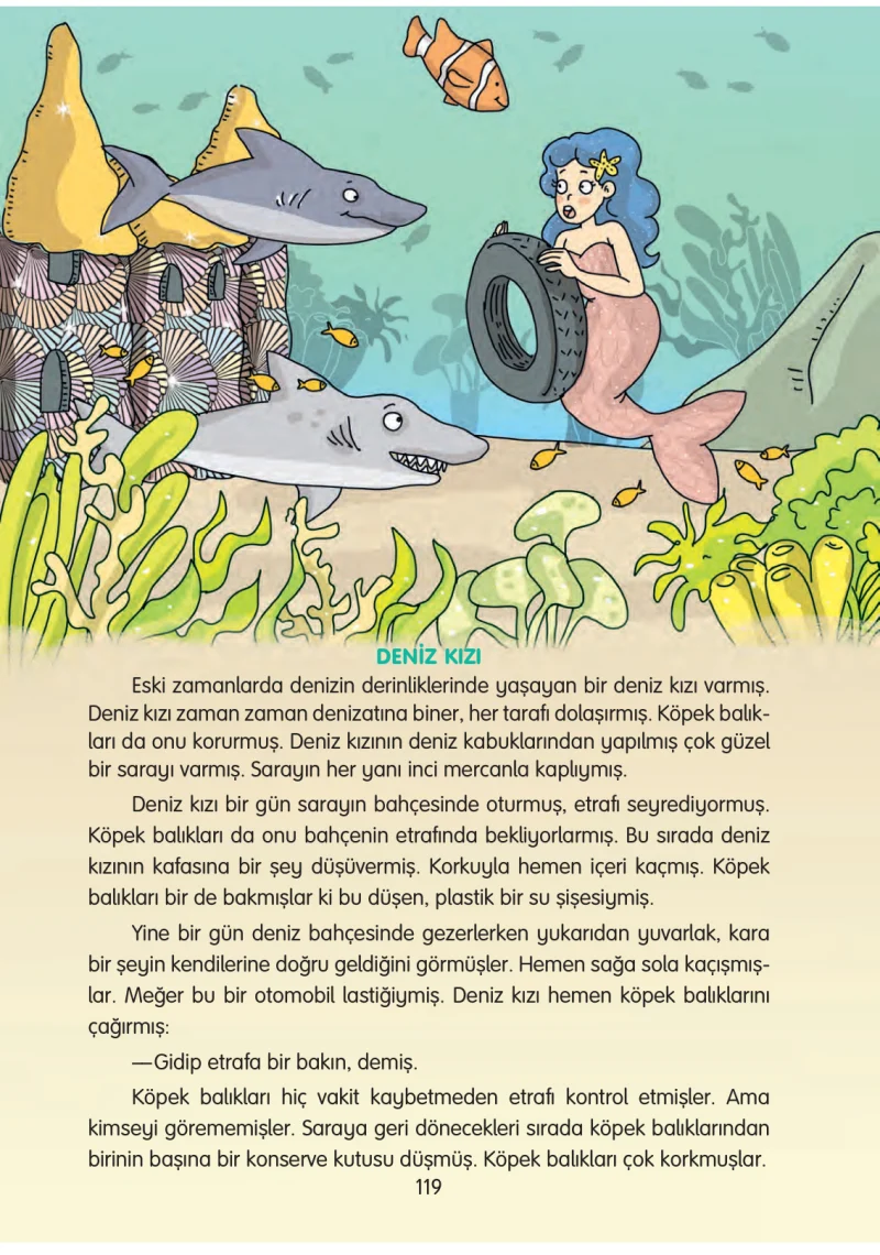 3. Sınıf Türkçe Ders Kitabı Cevapları Gizem Yayınları Sayfa 119