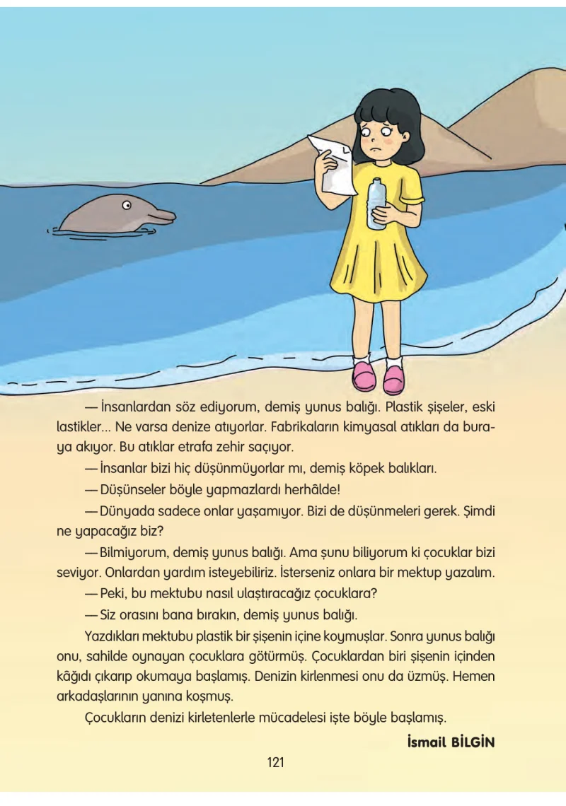 3. Sınıf Türkçe Ders Kitabı Cevapları Gizem Yayınları Sayfa 121