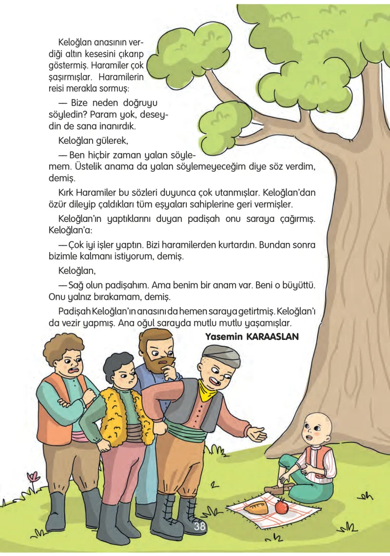 3. Sınıf Türkçe Ders Kitabı Cevapları Gizem Yayınları Sayfa 38