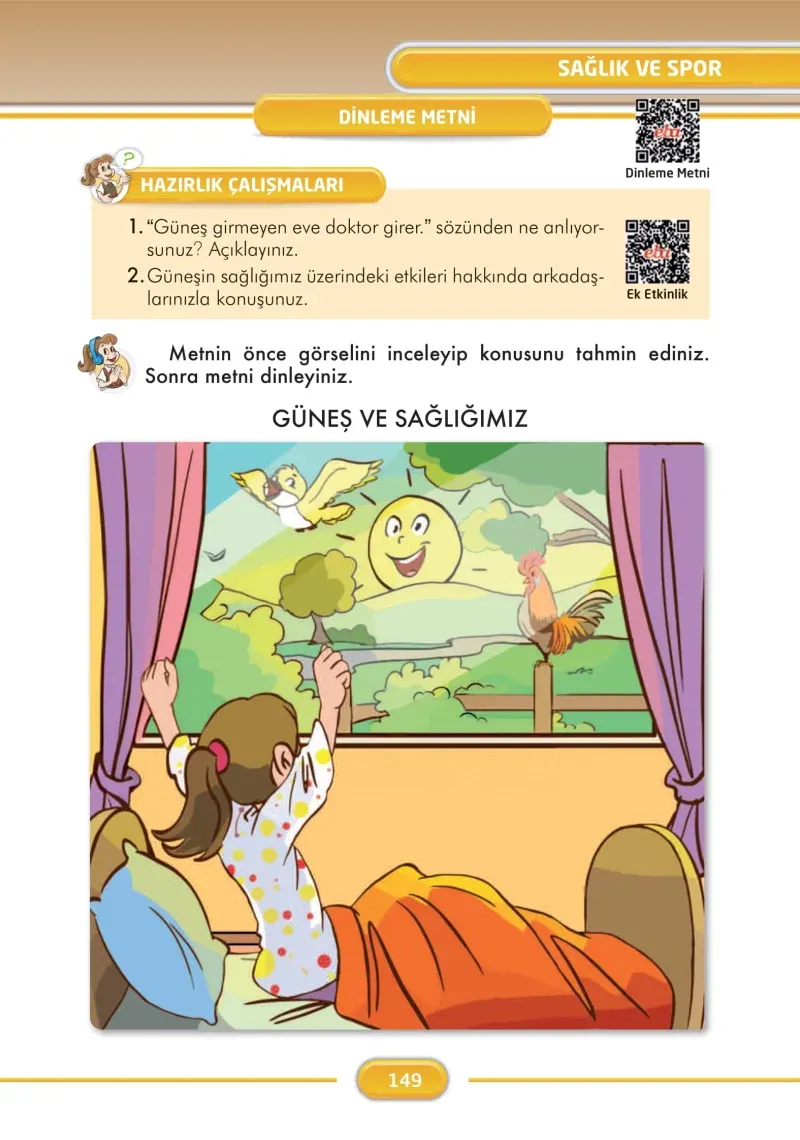 3. Sınıf Türkçe Ders Kitabı Cevapları İlke Yayınları Sayfa 149
