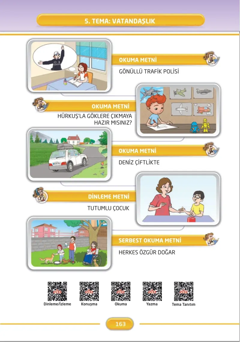 3. Sınıf Türkçe Ders Kitabı Cevapları İlke Yayınları Sayfa 163