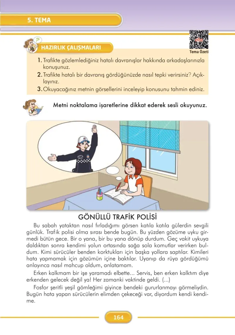 3. Sınıf Türkçe Ders Kitabı Cevapları İlke Yayınları Sayfa 164
