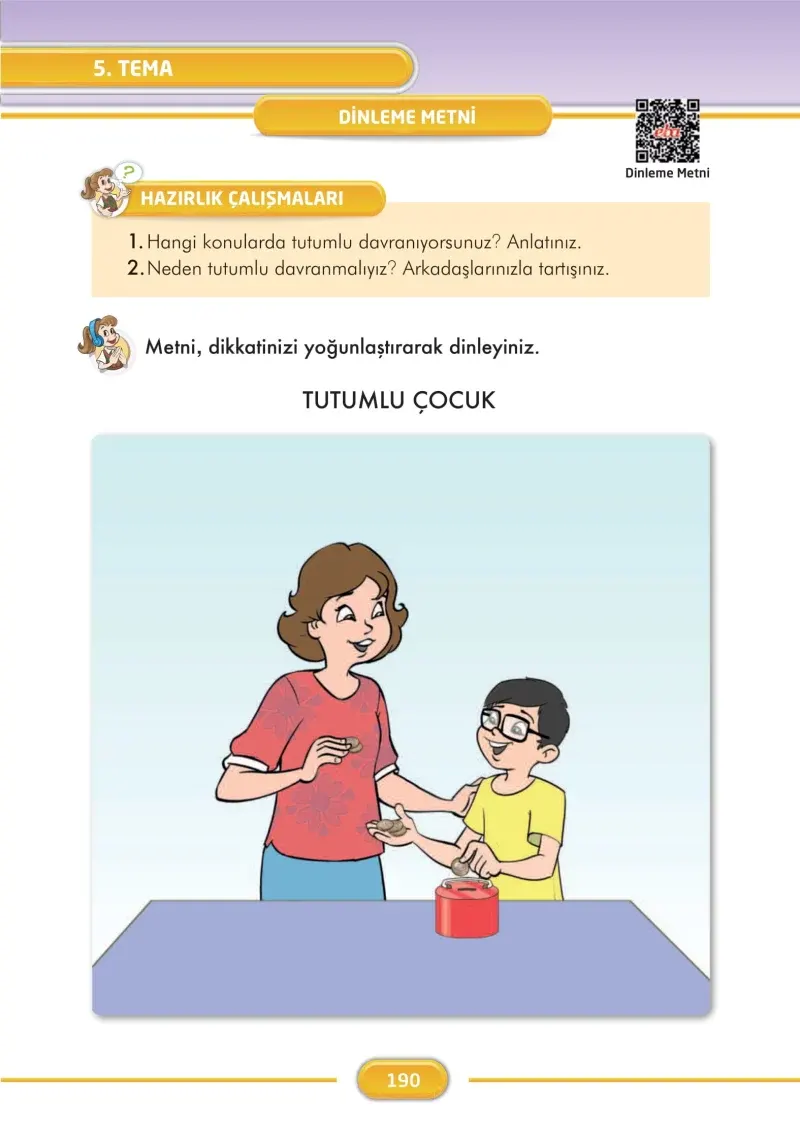 3. Sınıf Türkçe Ders Kitabı Cevapları İlke Yayınları Sayfa 190