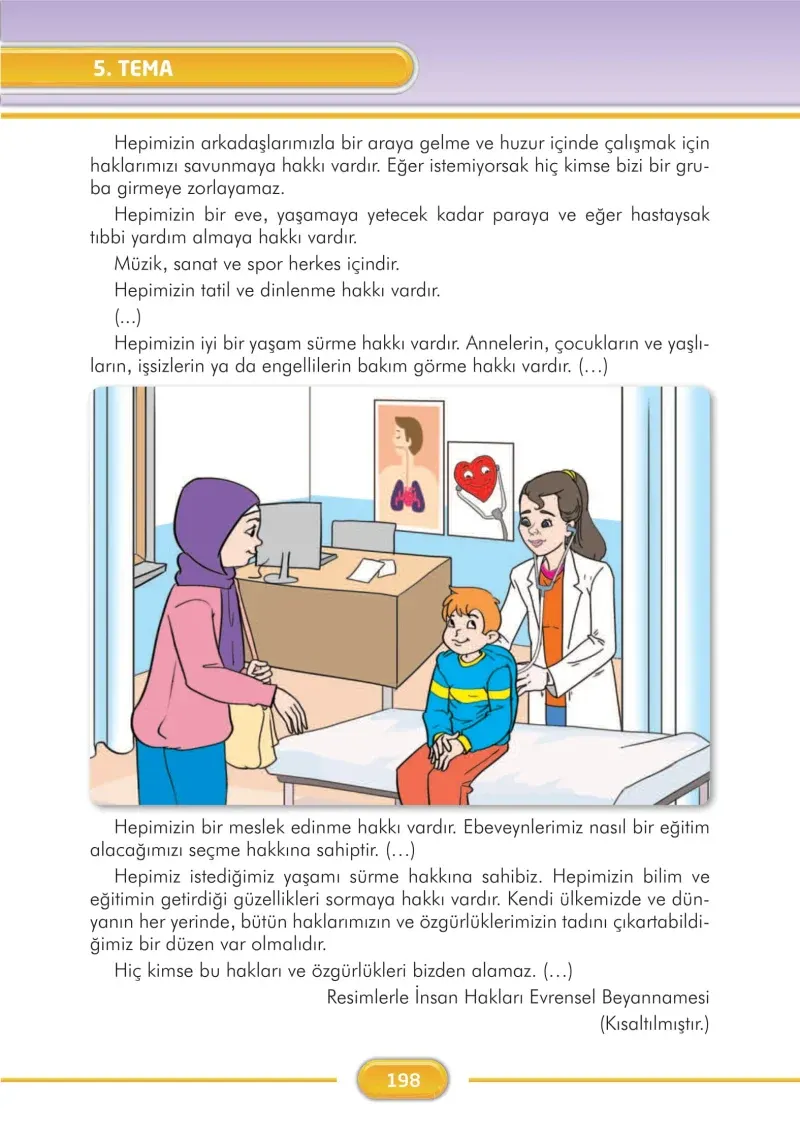 3. Sınıf Türkçe Ders Kitabı Cevapları İlke Yayınları Sayfa 198