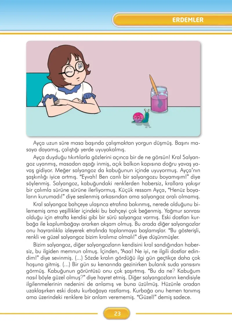 3. Sınıf Türkçe Ders Kitabı Cevapları İlke Yayınları Sayfa 23