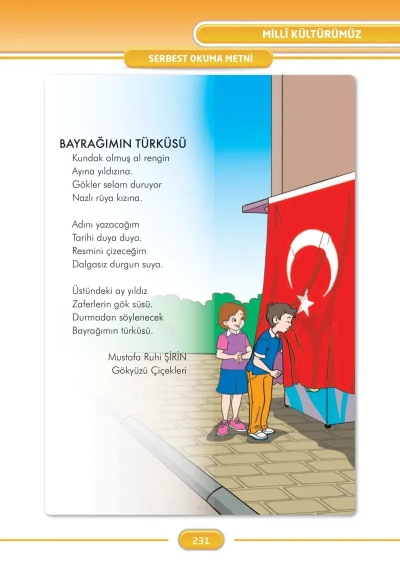 3. Sınıf Türkçe Ders Kitabı Cevapları İlke Yayınları Sayfa 231