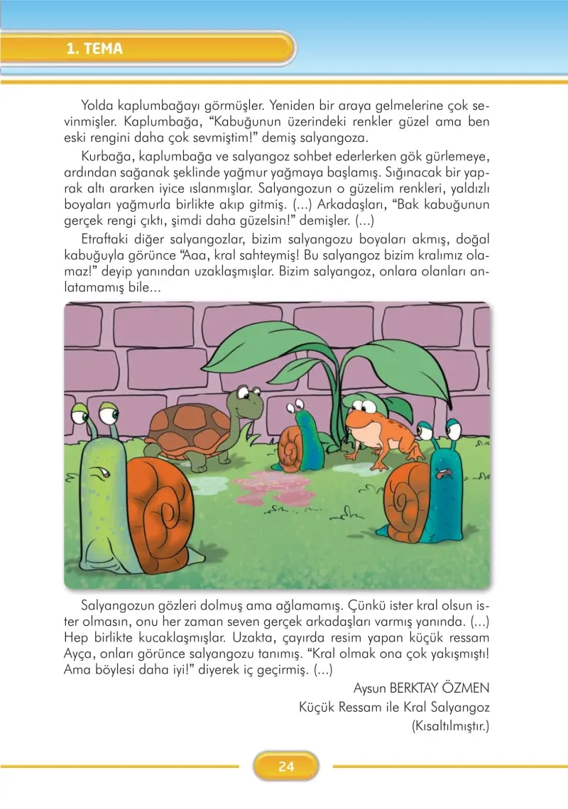 3. Sınıf Türkçe Ders Kitabı Cevapları İlke Yayınları Sayfa 24