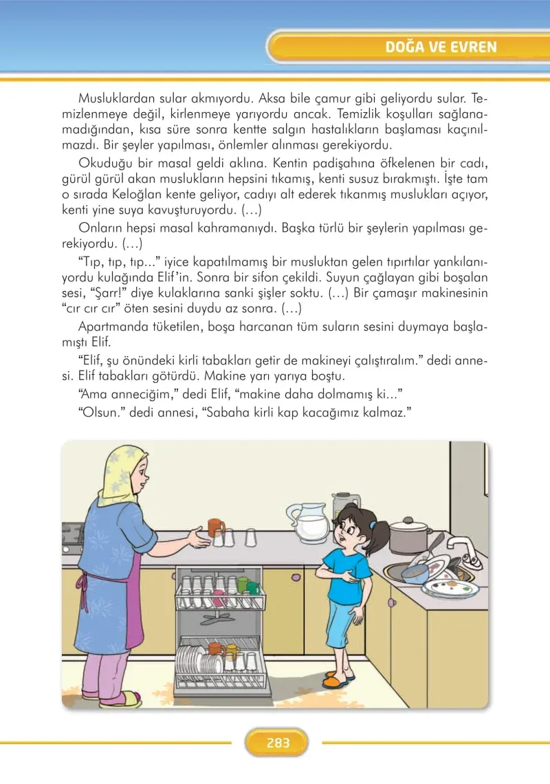 3. Sınıf Türkçe Ders Kitabı Cevapları İlke Yayınları Sayfa 283
