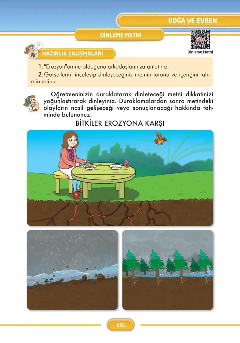 3. Sınıf Türkçe Ders Kitabı Cevapları İlke Yayınları Sayfa 291