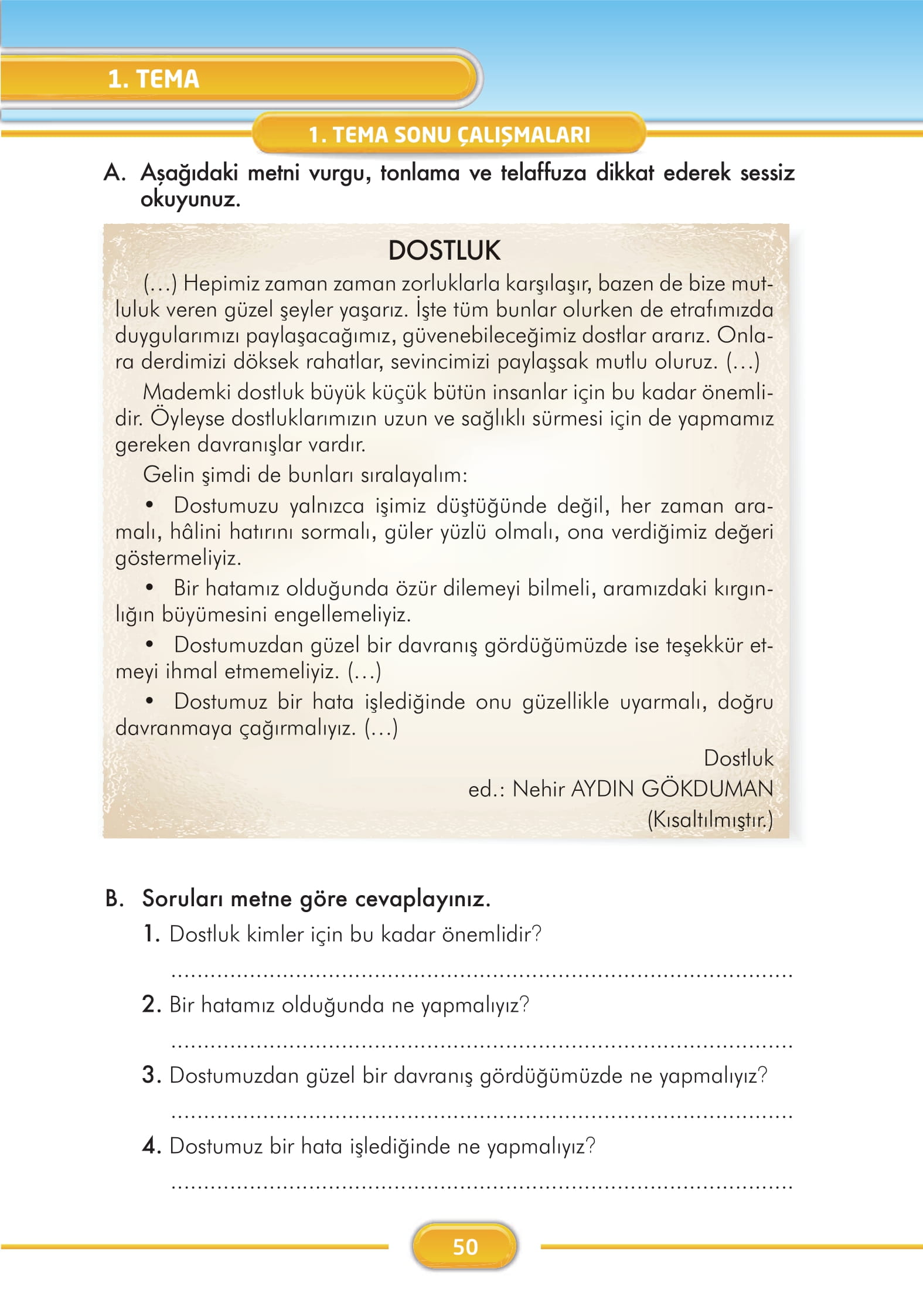 Kitap Sayfası