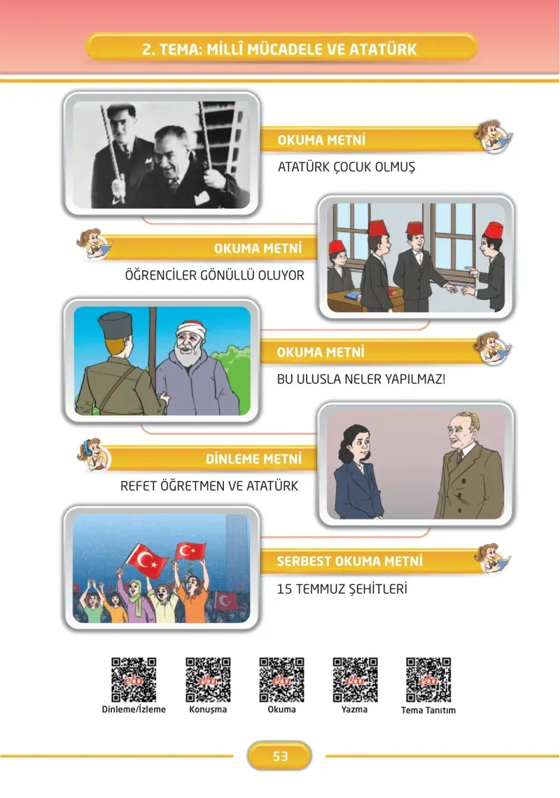 3. Sınıf Türkçe Ders Kitabı Cevapları İlke Yayınları Sayfa 53