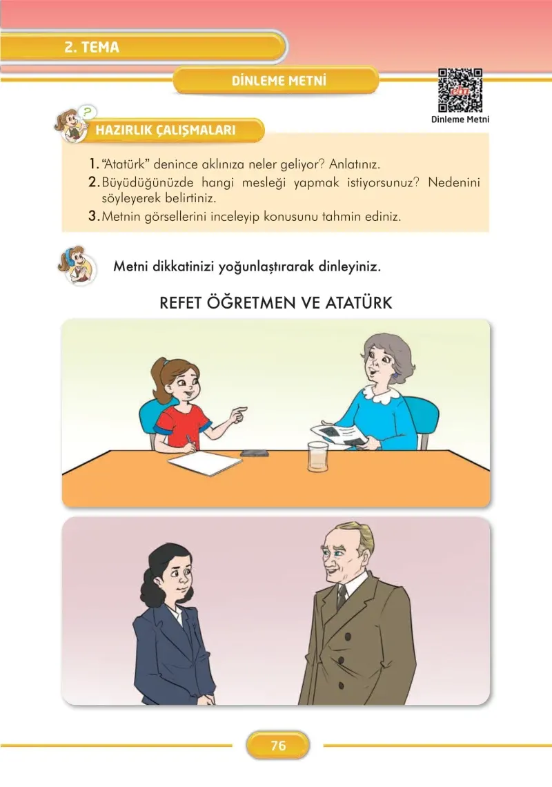 3. Sınıf Türkçe Ders Kitabı Cevapları İlke Yayınları Sayfa 76