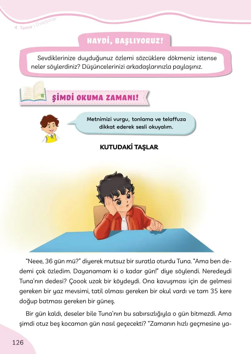 3. Sınıf Türkçe Ders Kitabı Cevapları Meb Yayınları Sayfa 126