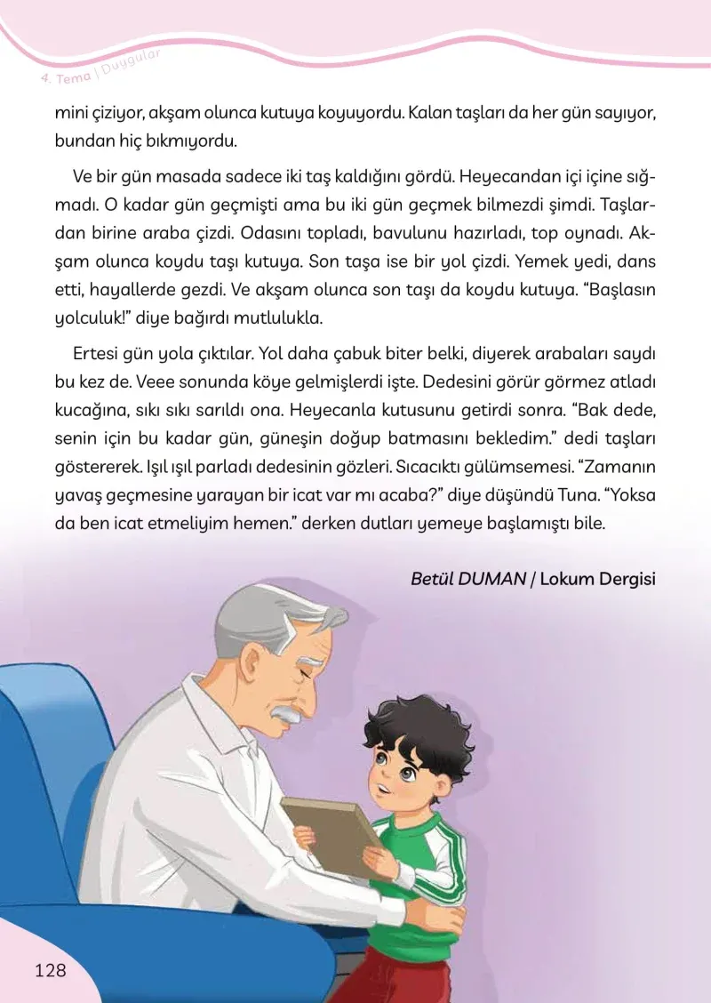 3. Sınıf Türkçe Ders Kitabı Cevapları Meb Yayınları Sayfa 128