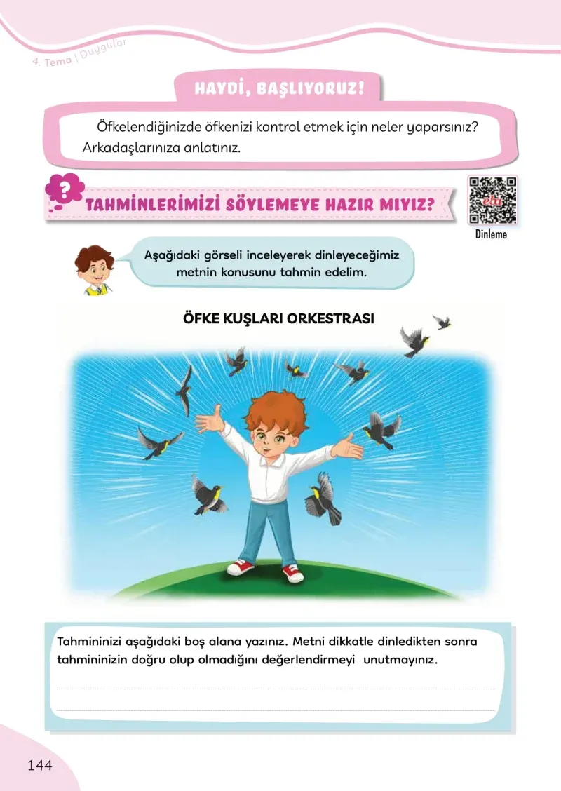 3. Sınıf Türkçe Ders Kitabı Cevapları Meb Yayınları Sayfa 144