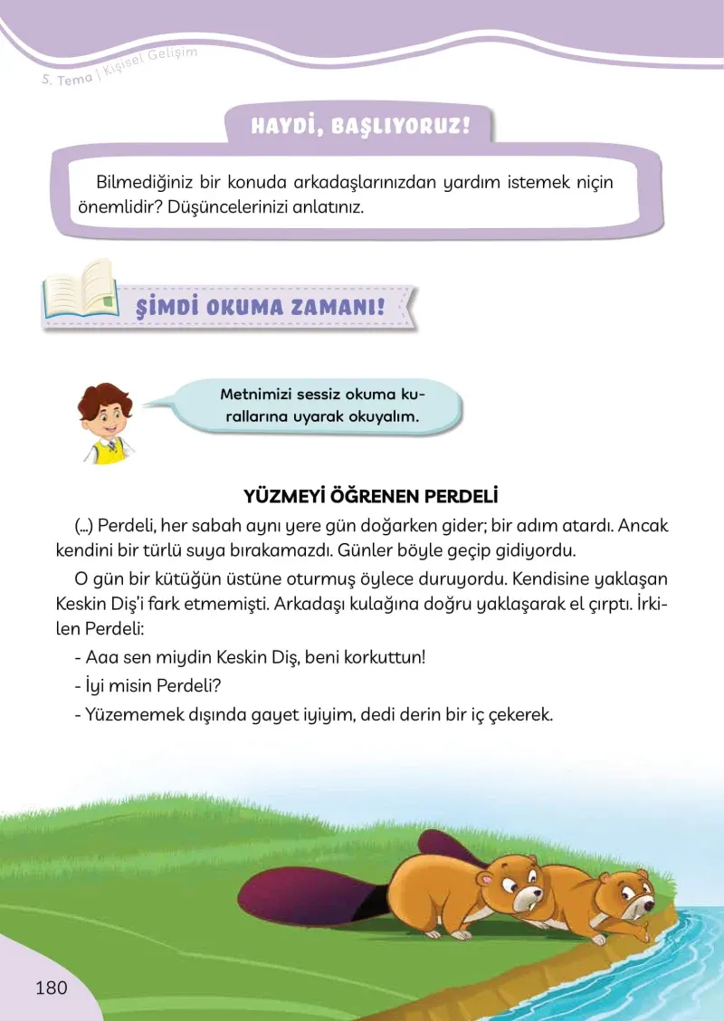 3. Sınıf Türkçe Ders Kitabı Cevapları Meb Yayınları Sayfa 180