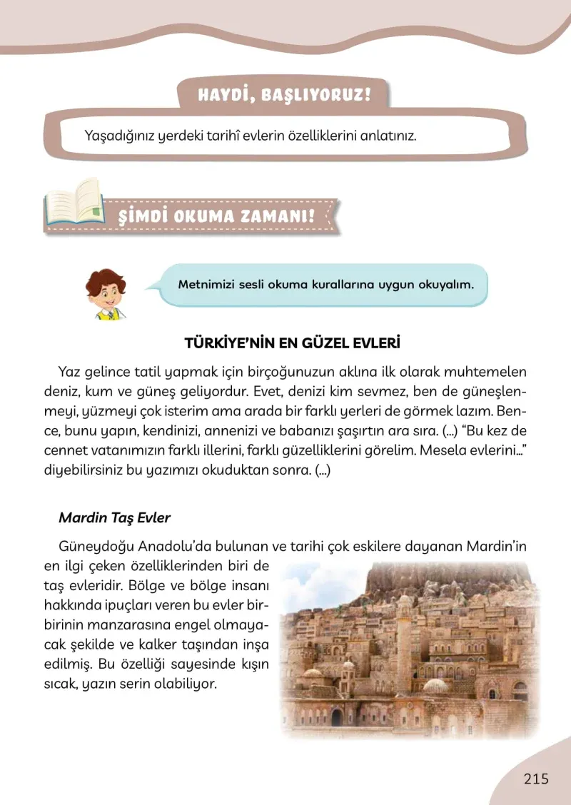 3. Sınıf Türkçe Ders Kitabı Cevapları Meb Yayınları Sayfa 215