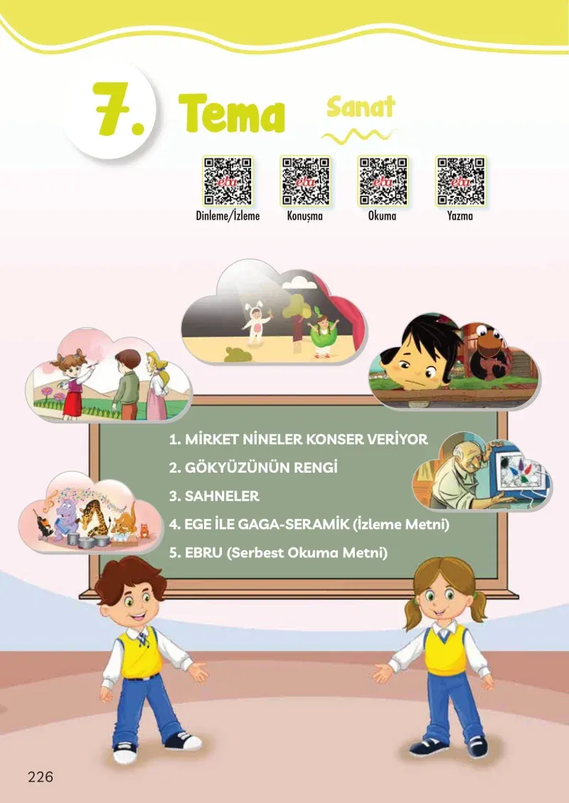 3. Sınıf Türkçe Ders Kitabı Cevapları Meb Yayınları Sayfa 226