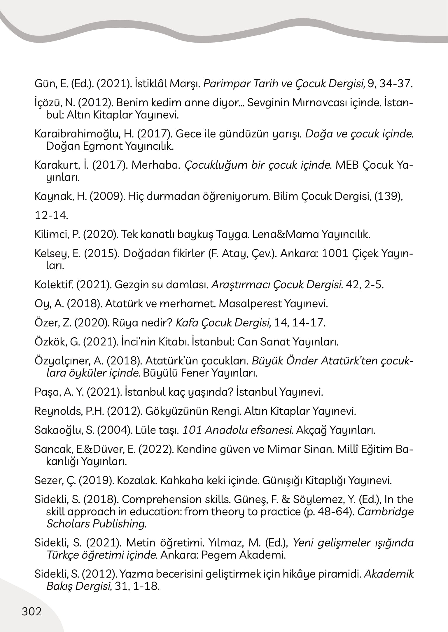 Kitap Sayfası