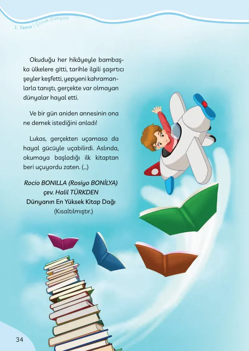 3. Sınıf Türkçe Ders Kitabı Cevapları Meb Yayınları Sayfa 34