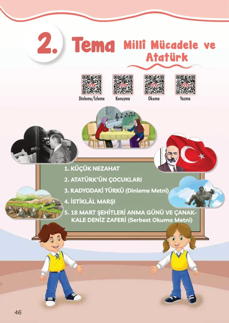 3. Sınıf Türkçe Ders Kitabı Cevapları Meb Yayınları Sayfa 46