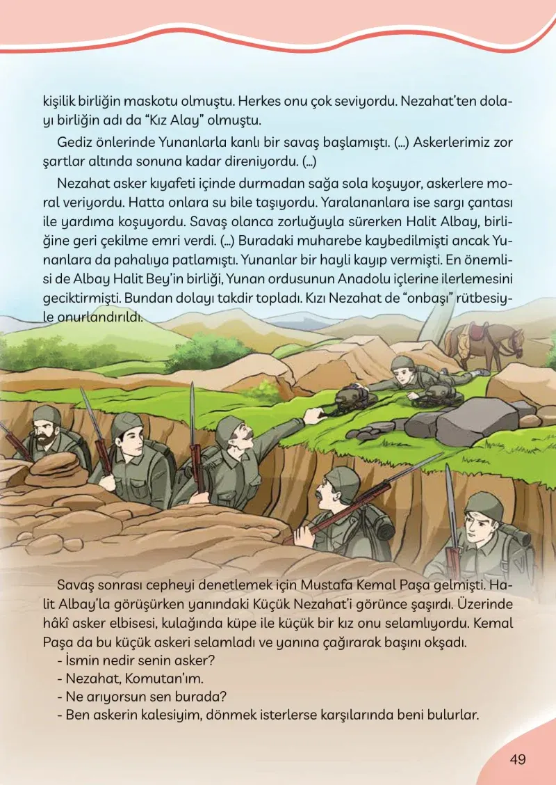3. Sınıf Türkçe Ders Kitabı Cevapları Meb Yayınları Sayfa 49