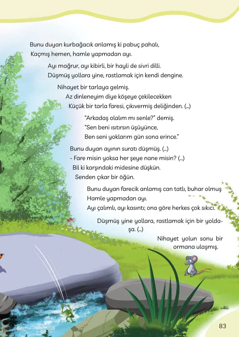 3. Sınıf Türkçe Ders Kitabı Cevapları Meb Yayınları Sayfa 83