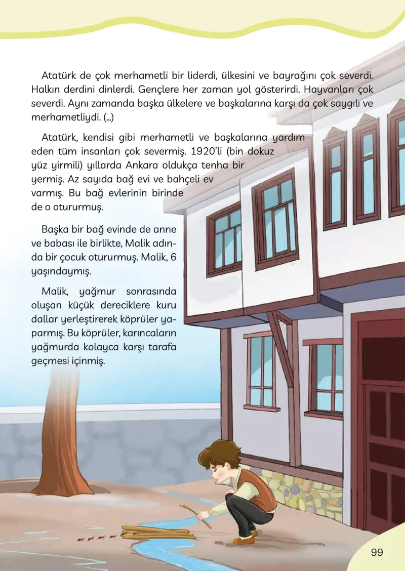 3. Sınıf Türkçe Ders Kitabı Cevapları Meb Yayınları Sayfa 99