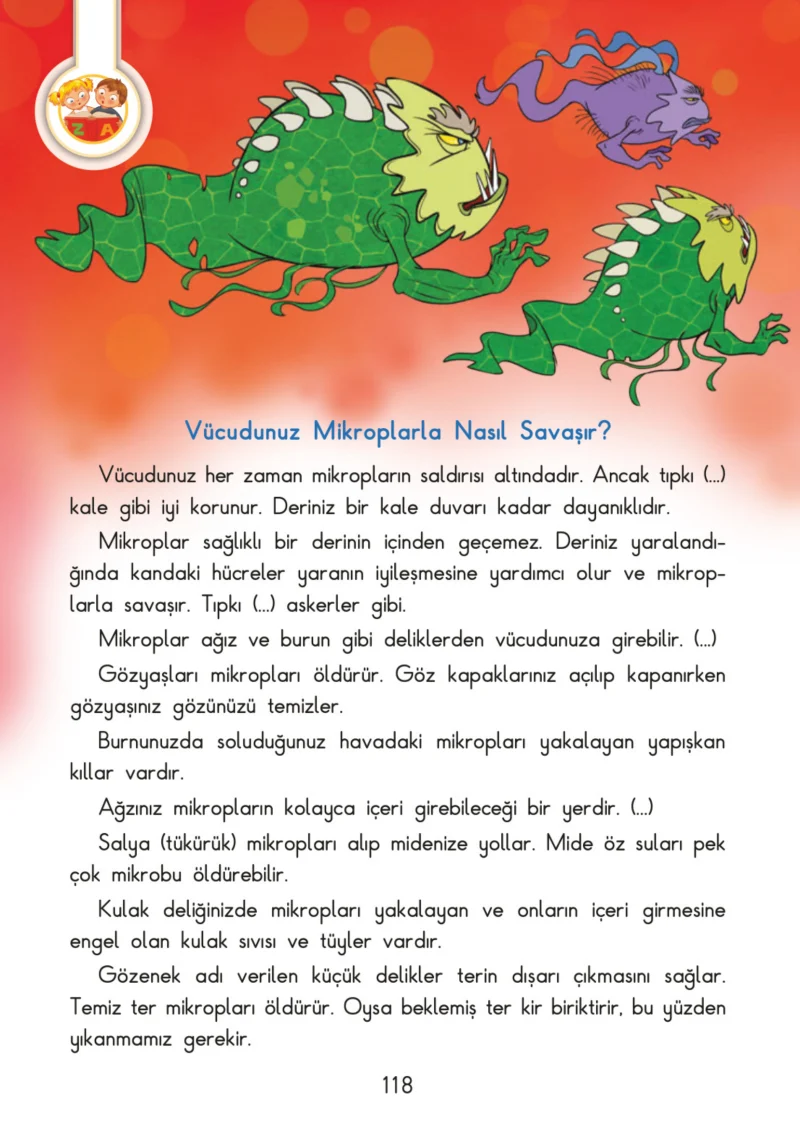 3. Sınıf Türkçe Ders Kitabı Cevapları SDR İpekyolu Yayınları Sayfa 118