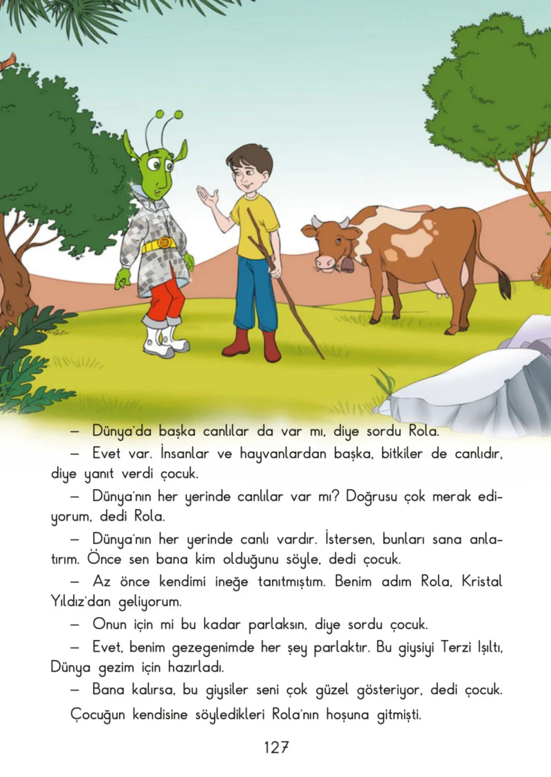 3. Sınıf Türkçe Ders Kitabı Cevapları SDR İpekyolu Yayınları Sayfa 127