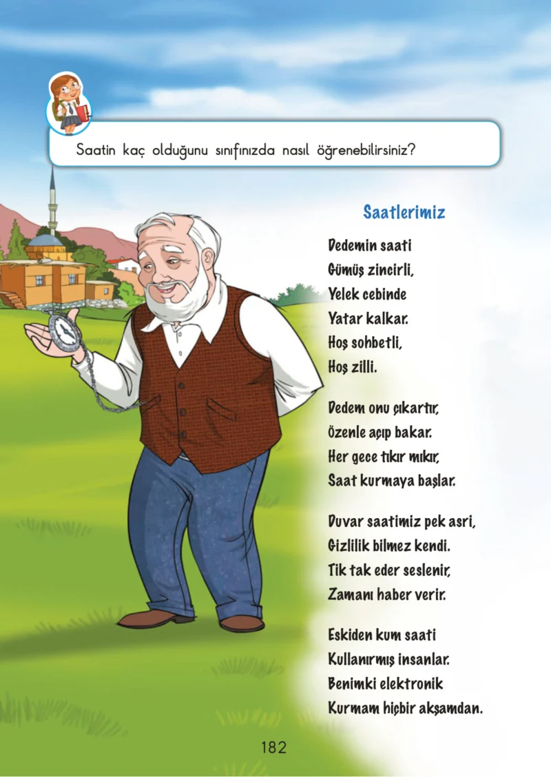 3. Sınıf Türkçe Ders Kitabı Cevapları SDR İpekyolu Yayınları Sayfa 182